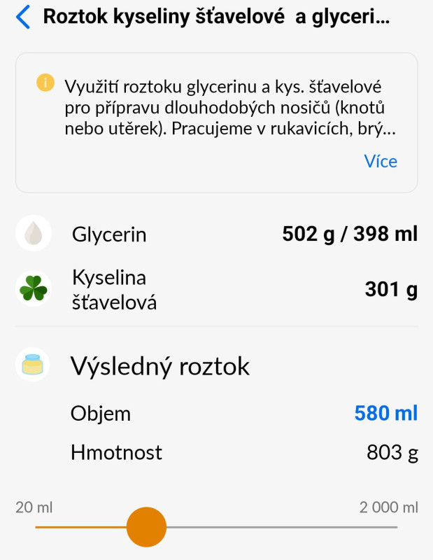 roztok